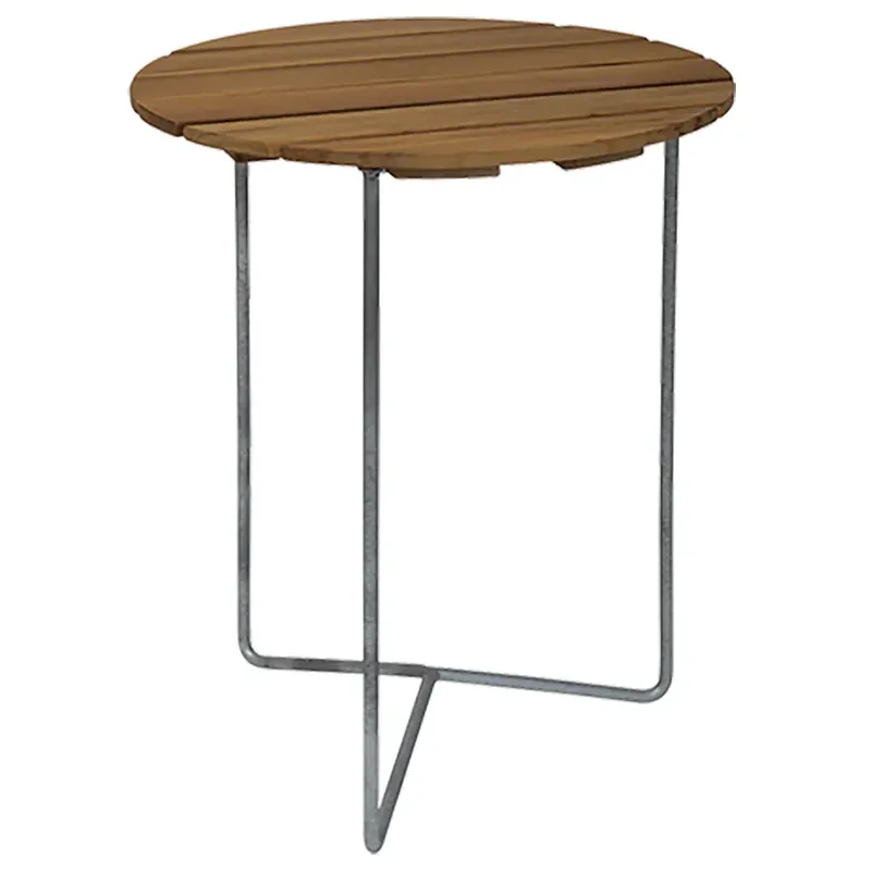 Bord 6B 60 Obehandlad teak / varmförzinkat stativ Handla nu